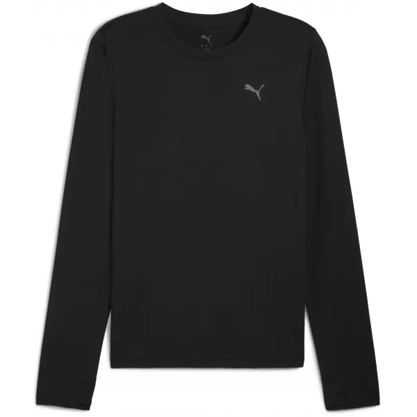  Moška majica s kratkimi rokavi PUMA M CLOUDSPUN LS TEE 52759101 ČRNA PUMA 