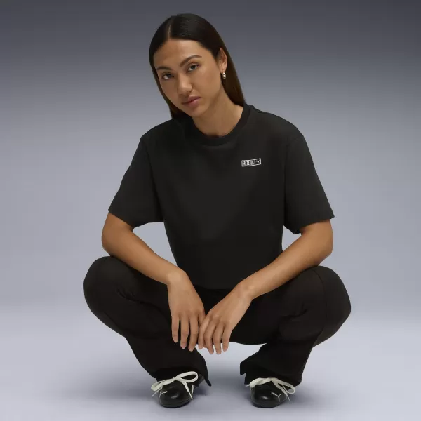  Srajca PUMA X ROSÉ TEE 63380601 PUMA ČRNA 