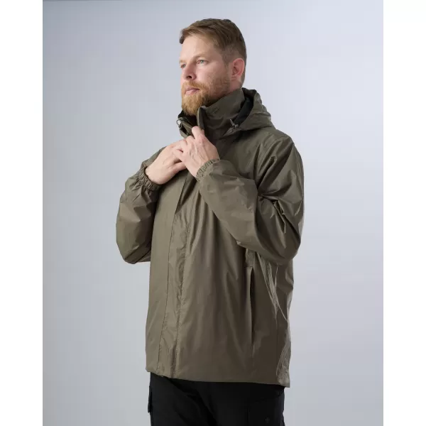  Moška jakna PENTAGON ATLANTIC V2.0 RAIN JACKET K07022 ZELENA 