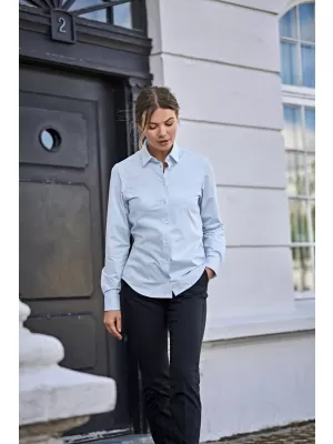 Ženska srajca TEE JAYS | TJ 4031 SVETLO MODRA