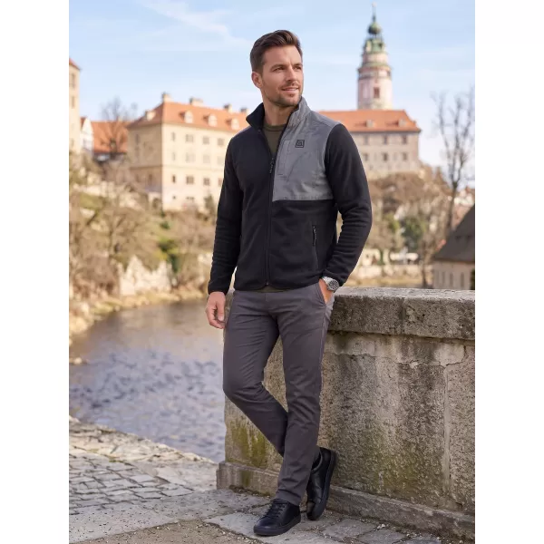  Moški pulover iz flisa ALTISPORT IKEG SIVA 