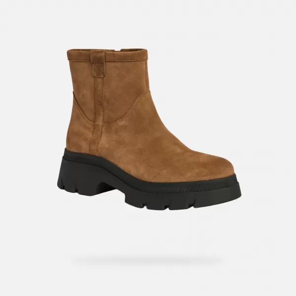  Ženski čevlji GEOX PLUETTE G009562 SVETLO RJAVA 