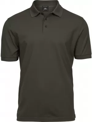 Moška majica s kratkimi rokavi TEE JAYS | TJ 1405 TEMNO OLIVNO