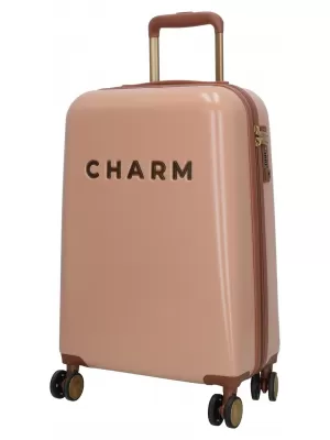 Kovček CHARM LONDON CAPETOWN S ROZA