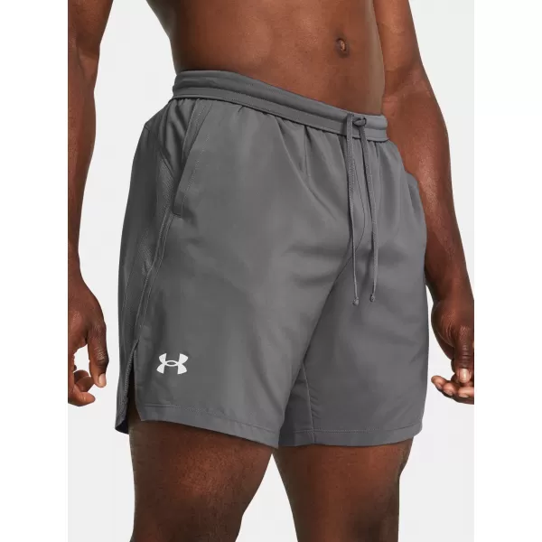  Moške kratke hlače UNDER ARMOUR UA LAUNCH 7'' SHORTS 1382620-025 SIVA 