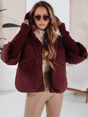 Ženska jakna DSTREET TY5037 CLARET