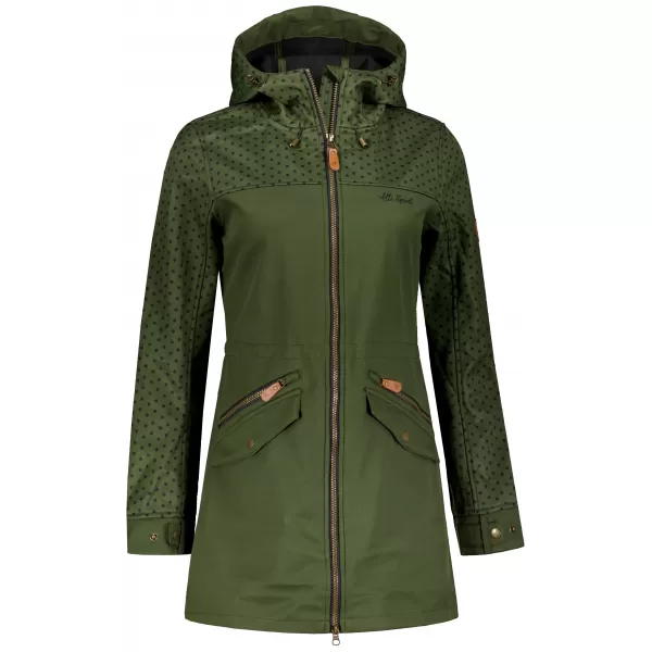  Ženska softshell jakna ALTISPORT GEMEE KAKI 