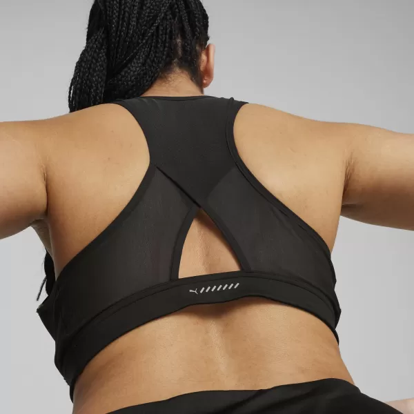  Damski nedrček PUMA 4KEEPS RUN BRA - MID 52495301 PUMA ČRNA 