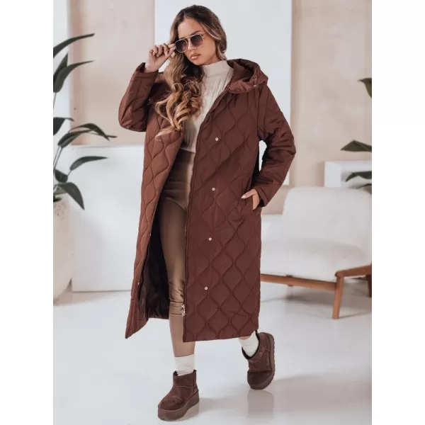  Ženska jakna DSTREET TY4927 RJAVA 