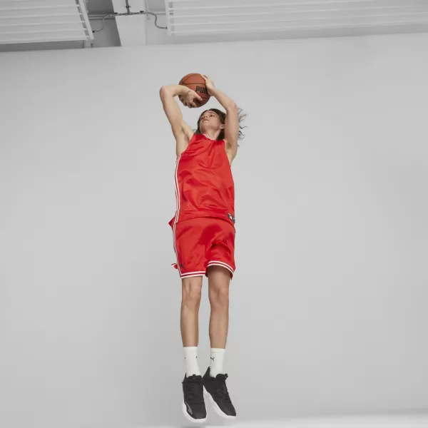  Kratke hlače PUMA HOOPS TEAM GAME SHORT 67662904 PUMA RDEČA 