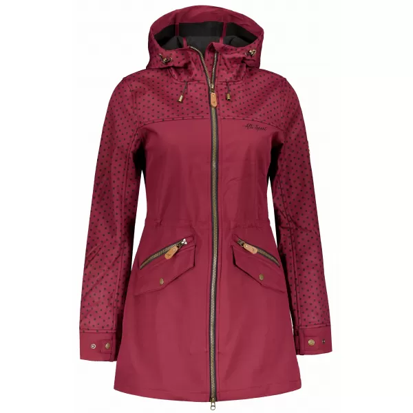  Ženska softshell jakna ALTISPORT GEMEE BORDO 