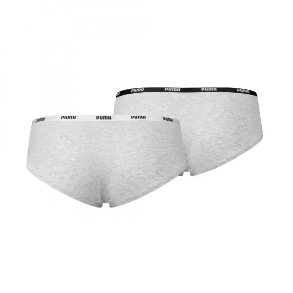  Hlačke PUMA WOMEN HIPSTER 2P PACK 90785205 SIVA/SIVA 