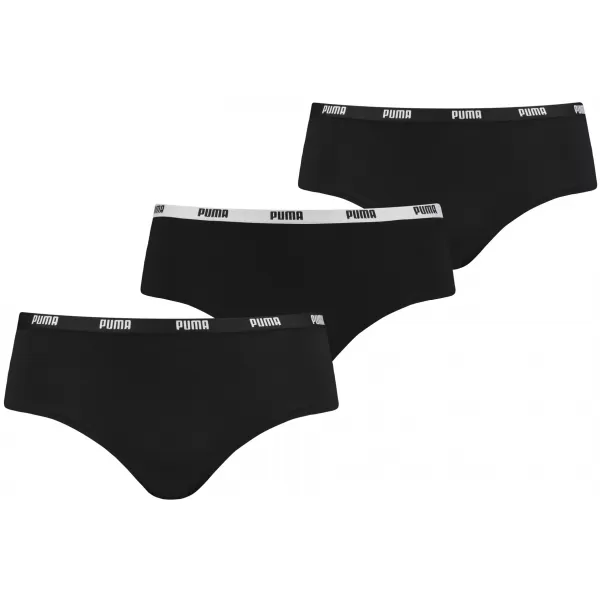  Hlačke PUMA HIPSTER 3P PACK 90759202 ČRN 