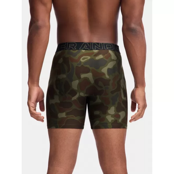  Moške boksarice UNDER ARMOUR M UA PERF TECH (3KS) 1383879-392 ČRNA S SONČNO ORAN 