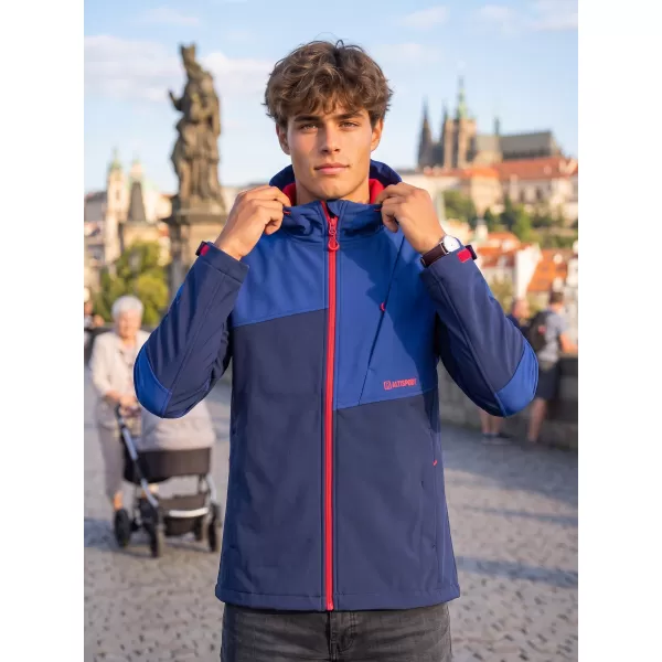  Moška softshell jakna ALTISPORT GAN MODRA 