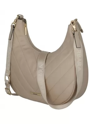 Ročna torbica TRAVELITE BARBARA COZY HOBO BAG PESEK