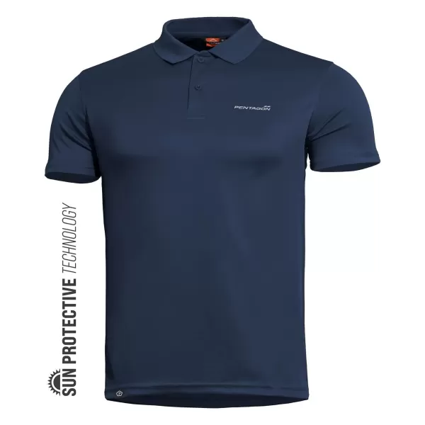  Majica s kratkimi rokavi PENTAGON ANASSA POLO K09017 POLNOČNO MODRA 
