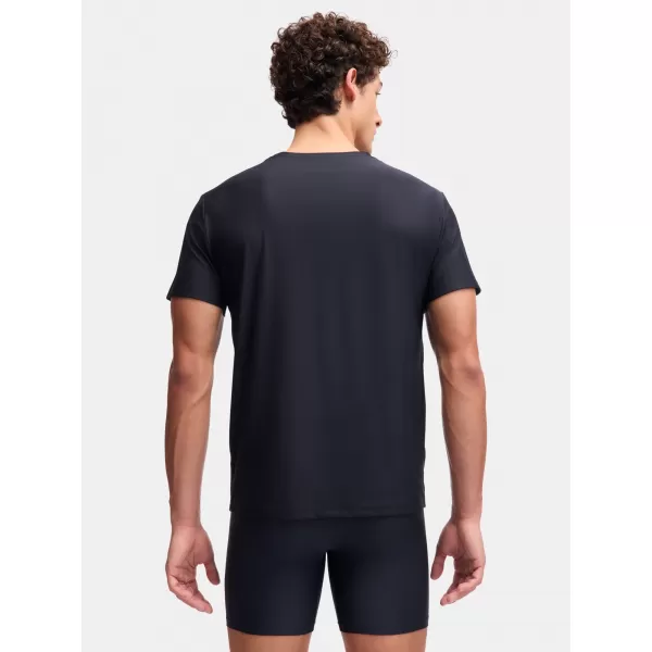  Moška majica s kratkimi rokavi UNDER ARMOUR M UA PERF TECH MESH CREW NECK-2PK 6007625-001 ČRNA 
