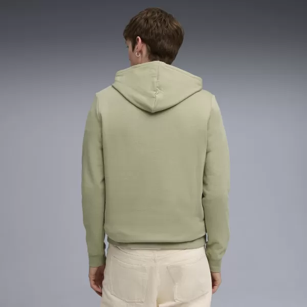  Moška jopica PUMA ESS NO 1 LOGO HOODIE FL (S) 68257182 LUX ARMY 
