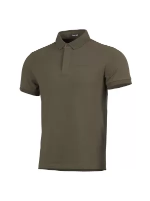 Moška majica s kratkimi rokavi z ovratnikom PENTAGON VALOR POLO SHIRT K09051 RJAVO SIVA
