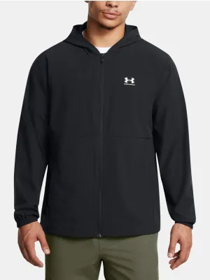 Moški pulover UNDER ARMOUR UA VIBE WOVEN WINDBREAKER 1386555-001 ČRNA