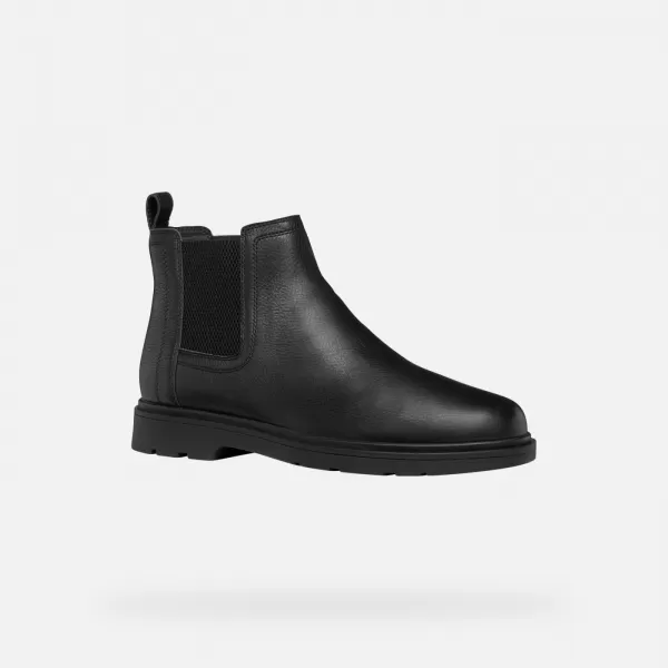  Moški gležnarji GEOX SPHERICA EC1 G006536 ČRNA 
