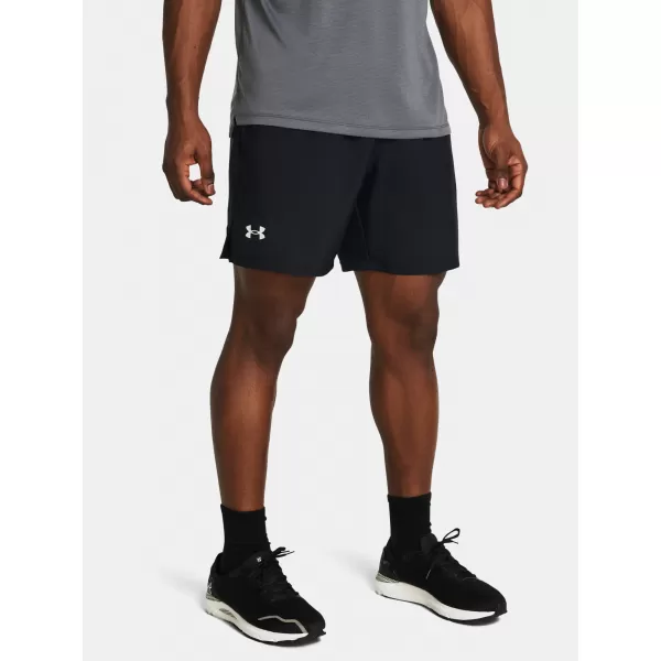  Moške kratke hlače UNDER ARMOUR UA LAUNCH 7'' UNLINED SHORTS 1382622-001 ČRNA 
