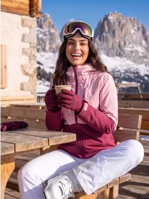 Ženska zimska jakna ALTISPORT GELSI BORDO