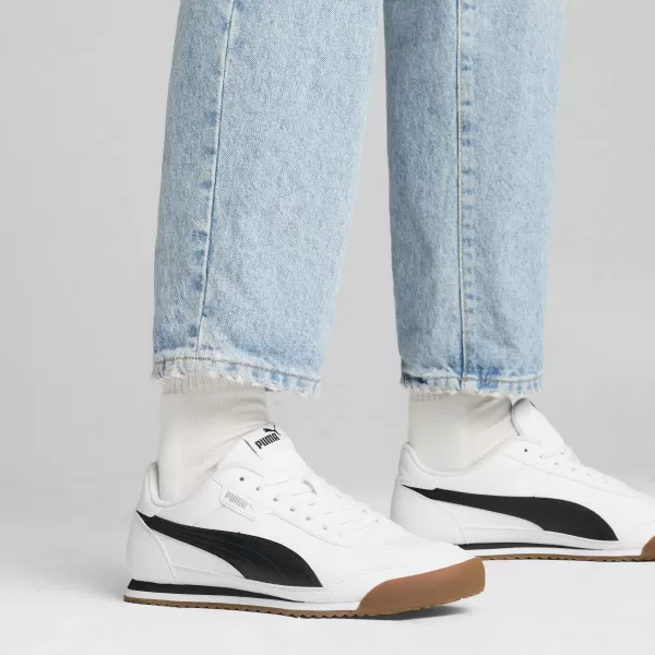  Moški čevlji PUMA TURINO II 39745202 PUMA BELA/PUMA ČRNA/SIVA 