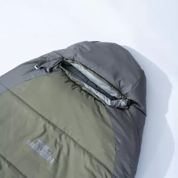  Spalna vreča PENTAGON MUMMY SLEEPING BAG 360GR/M² D19003 RJAVO SIVA/MEŠ 