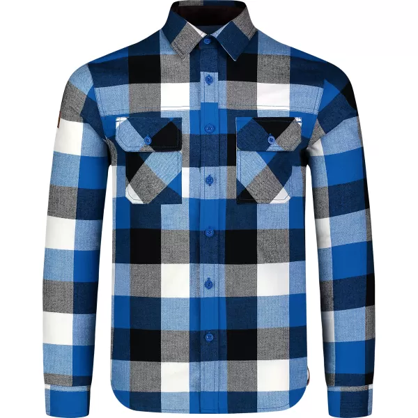  Flanelska majica NORDBLANC QUANTUM NBSSM8243 MODRO 