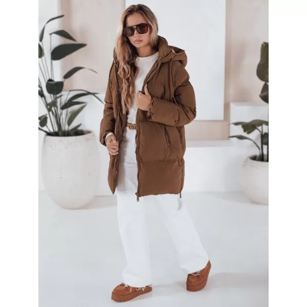  Ženska jakna DSTREET TY3245 KARAMELA 