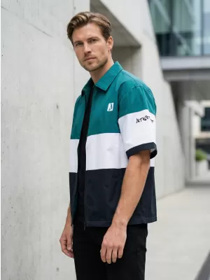 Moška vrhunska majica ALTISPORT VOJ/ALM051KOS01 KEROZIN/ČRNA