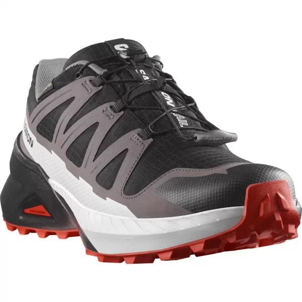  Moški čevlji SALOMON SPEEDCROSS PEAK GORE-TEX ČRNI/CASTLEROCK/ČEŠNJEV PARADIŽNIK 
