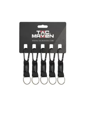 karabin PENTAGON CARABINER 5ΜΜ D25026 ČRNA