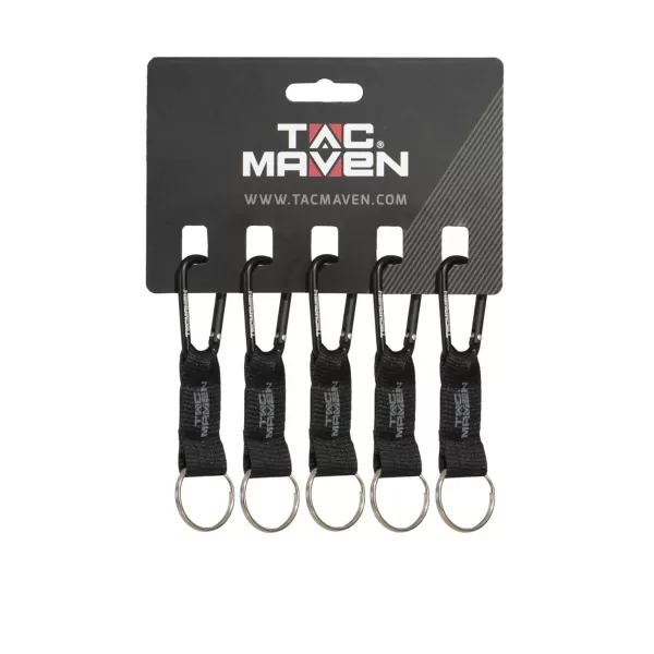  karabin PENTAGON CARABINER 5ΜΜ D25026 ČRNA 