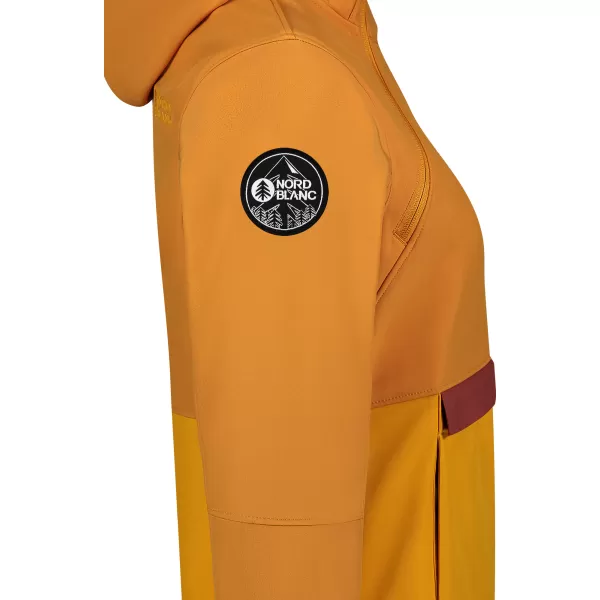  Ženski softshell anorak NORDBLANC NBWSL8275 ORANŽNA 