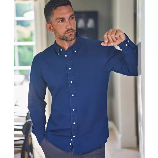 Moška srajca TEE JAYS | TJ 4002 INDIGO MODRA 