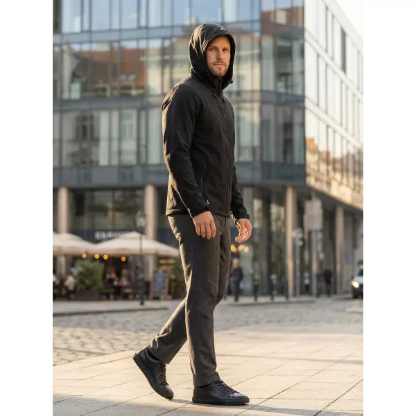  Moška softshell jakna ALTISPORT NEWET ČRNA 