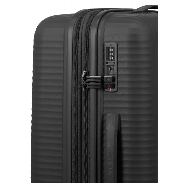  Kovček TRAVELITE Air Stripe M ČRNA 