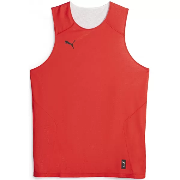  Moški dres PUMA REVERSIBLE PRACTICE JERSEY 67664003 PUMA RDEČA 
