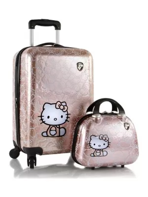 Kozmetični kovček HEYS Kids Hello Kitty Metallic 2 ks ZDRAVO MAČKICA