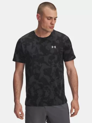 Moška majica s kratkimi rokavi UNDER ARMOUR UA LAUNCH PRINTED SS 6006110-016 SIVA