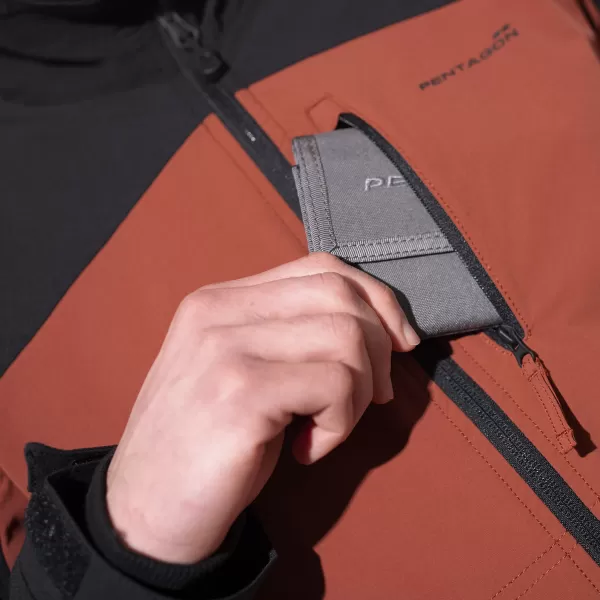  Plašč PENTAGON ELITE LIGHT SOFTSHELL JACKET K08044 KOJOT 