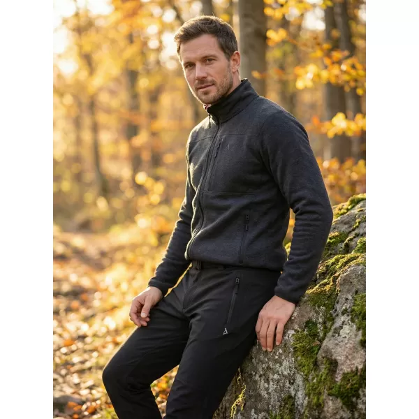  Moške softshell hlače ALTISPORT CORRON ČRNA 