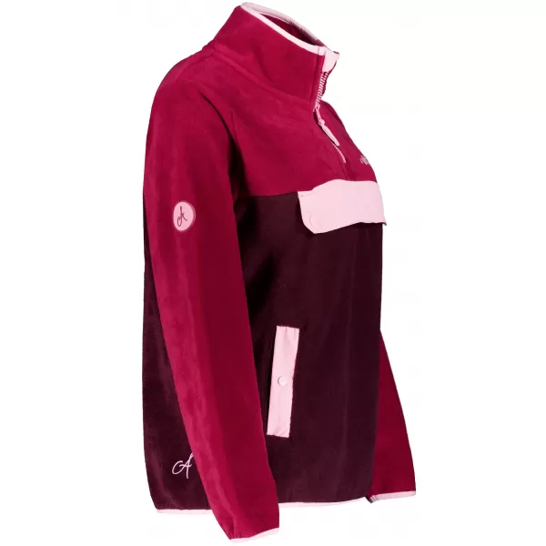  Ženski pulover iz flisa ALTISPORT GEMMY BORDO 