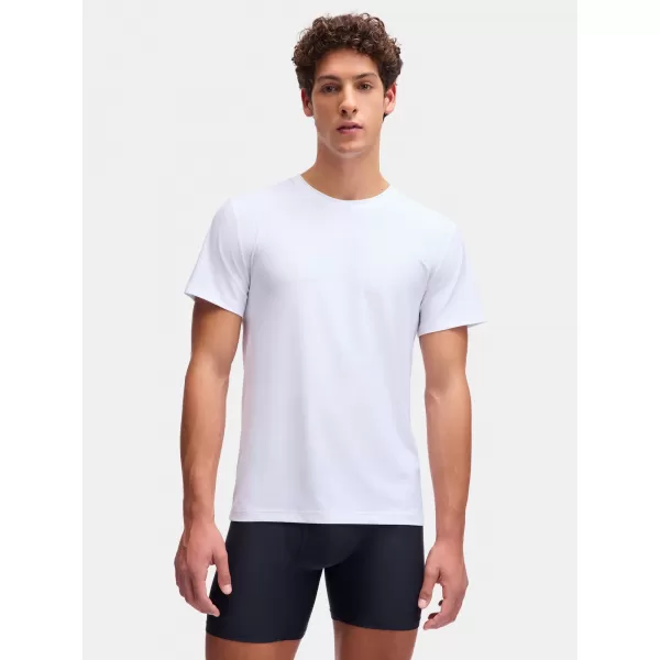  Moška majica s kratkimi rokavi UNDER ARMOUR M UA PERF TECH MESH CREW NECK-2PK 6007625-100 BELA 