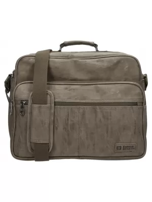 Torba ENRICO BENETTI ROTTERDAM 15 NOTEBOOK BAG 20 L SREDNJE TAUPE
