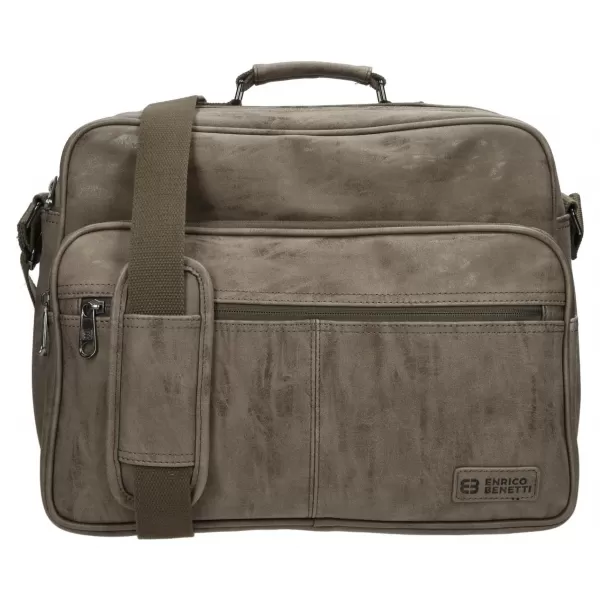  Torba ENRICO BENETTI ROTTERDAM 15 NOTEBOOK BAG 20 L SREDNJE TAUPE 
