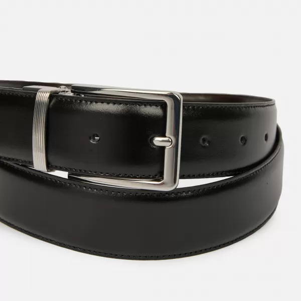  Moški pas GEOX BELT G011217 ČRNA 